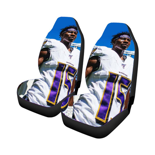 Baltimore Ravens Hollywood Brown Car Seat Covers