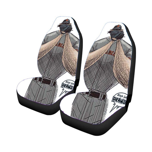 Baseball America Club Cartoon Car Seat Covers