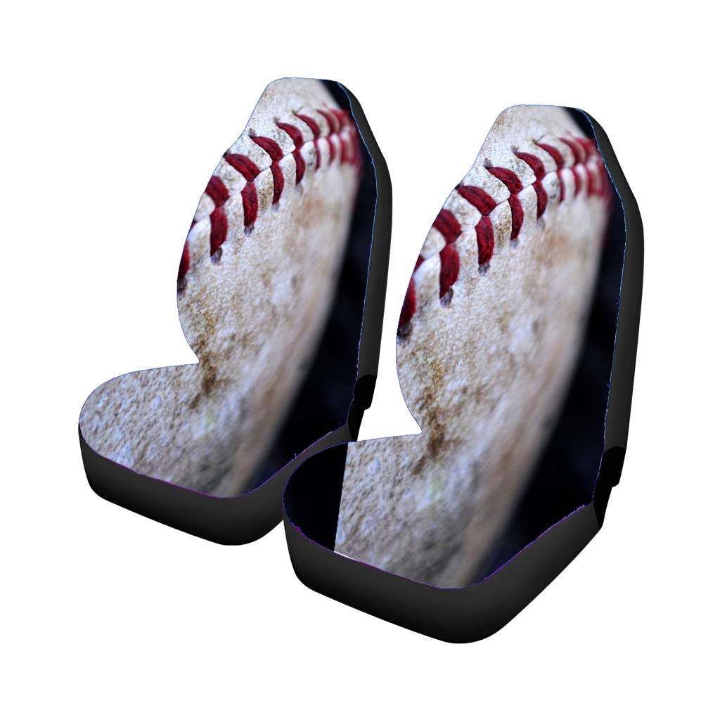baseball ball bokeh Car Seat Covers