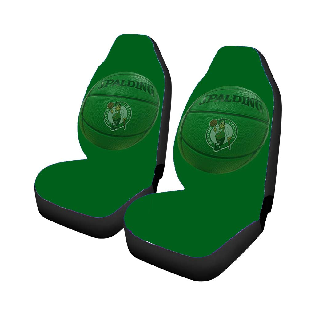 basket ball green spalding Car Seat Covers
