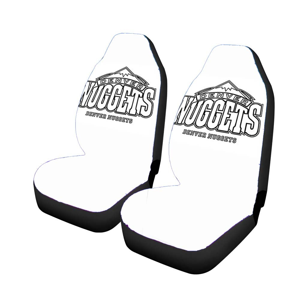 basketball at coloring denver nuggets Car Seat Covers