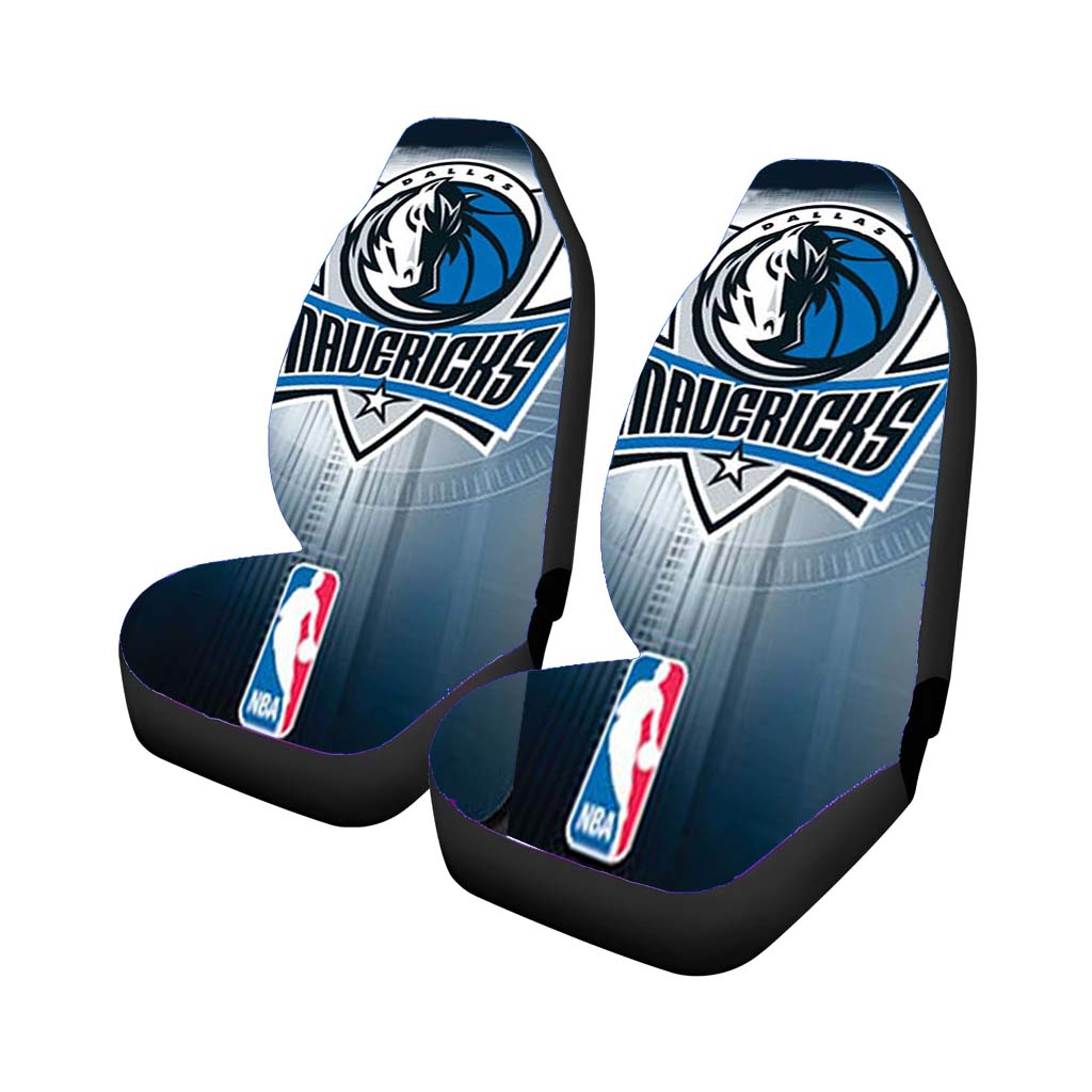 basketball logo dallas mavericks Car Seat Covers