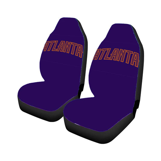 Blue Atlanta Hawks Car Seat Covers