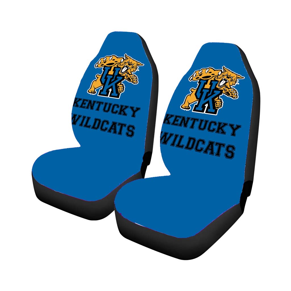 blue kentucky wildcats logo Car Seat Covers