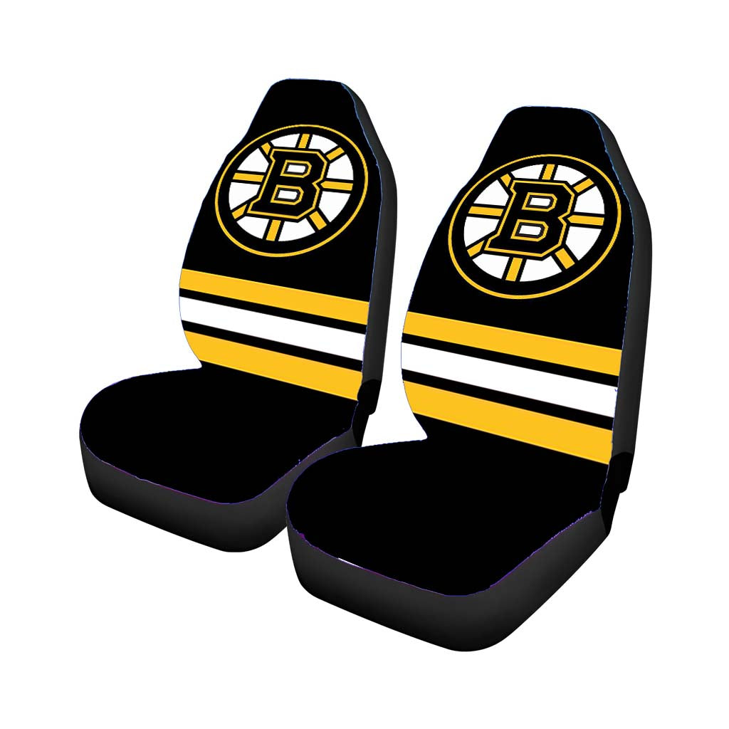 boston bruins bvb Car Seat Covers