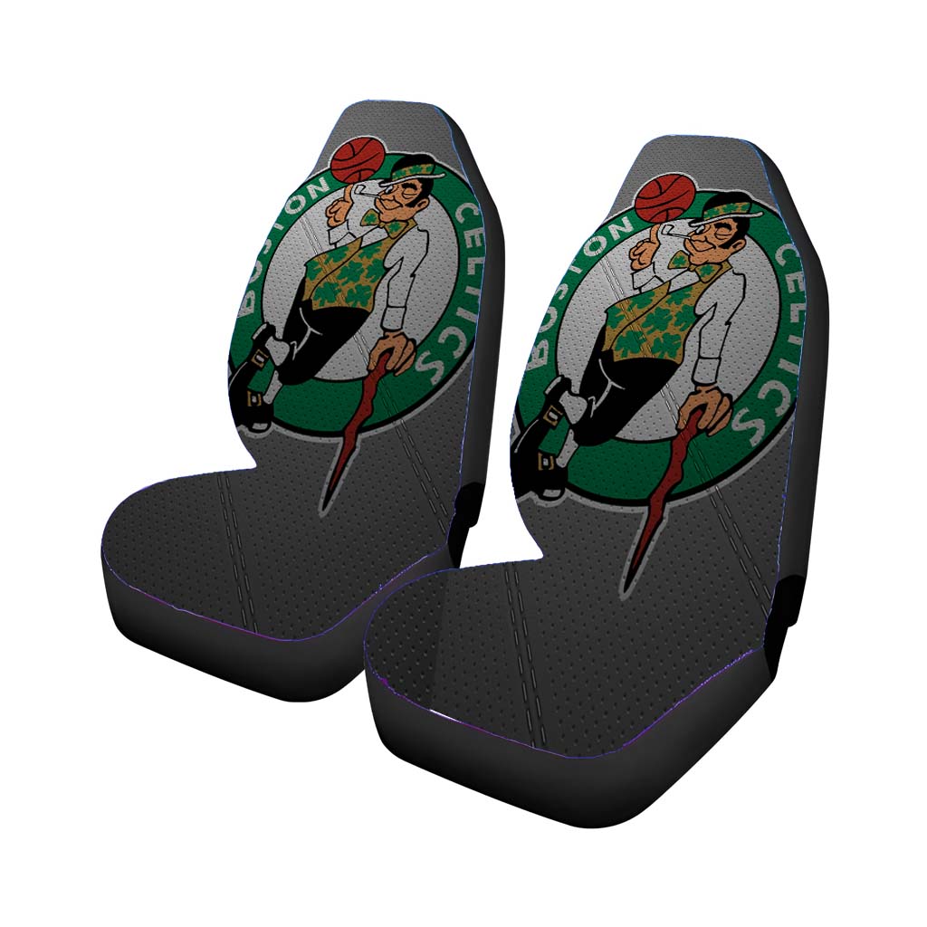 boston celtics softball logo wallpaper Car Seat Covers
