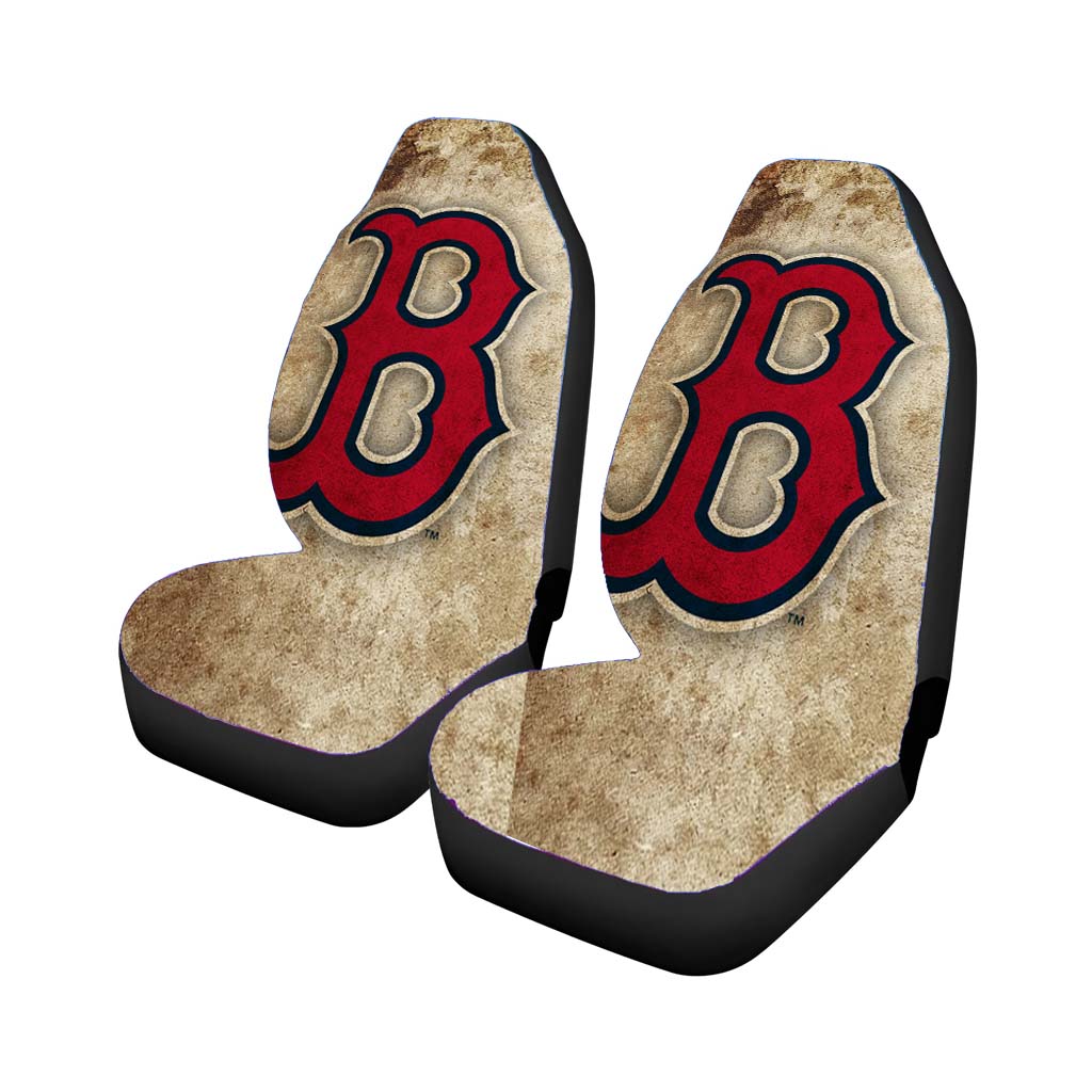 boston red sox vintage wallpaper Car Seat Covers