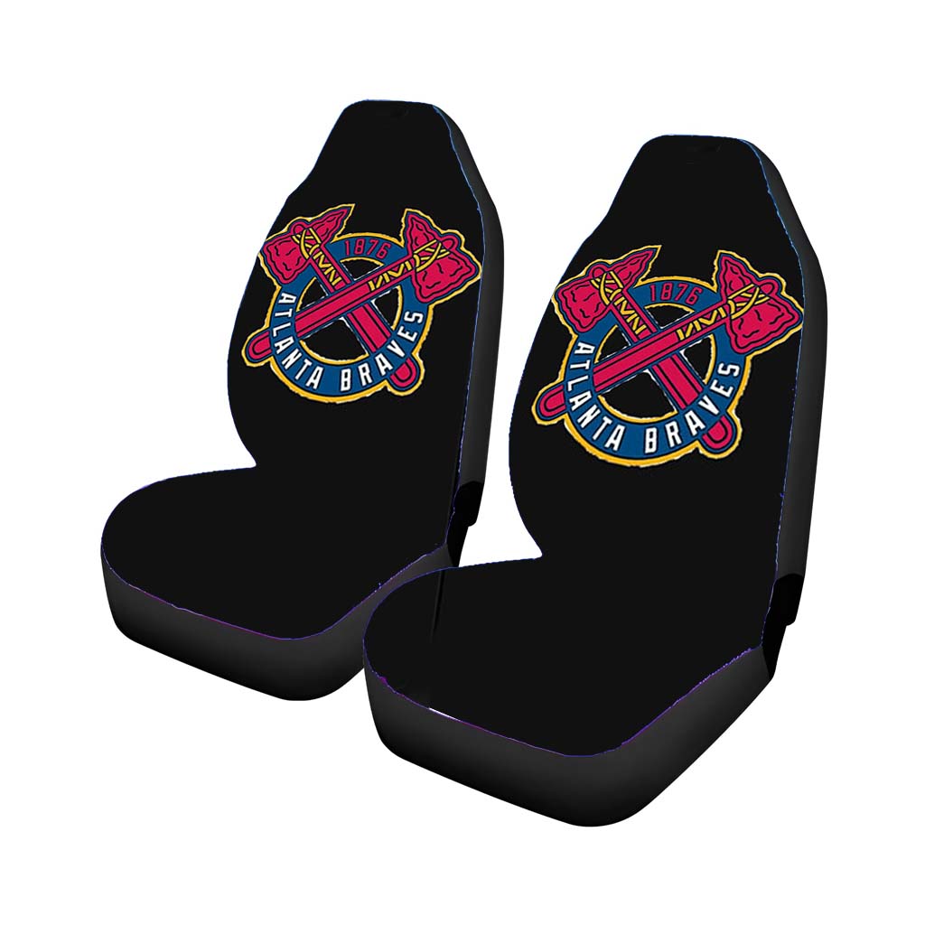 braves atlanta blue Car Seat Covers