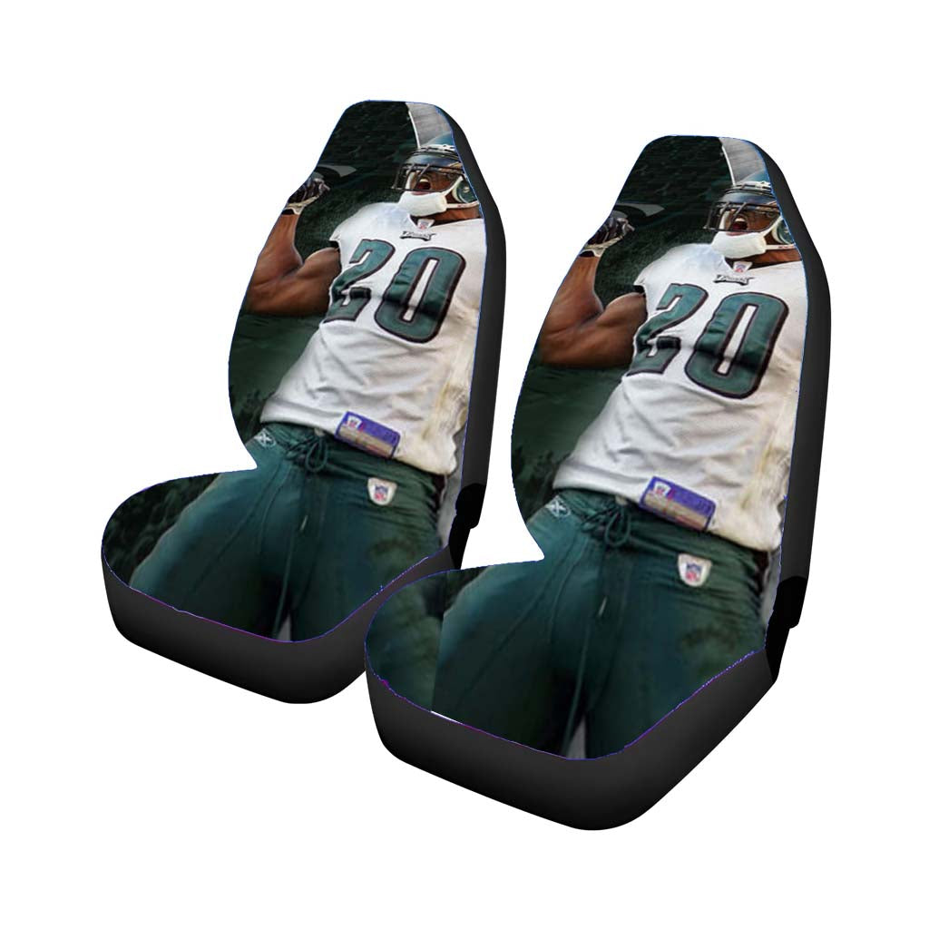 brian dawkins philadelphia Car Seat Covers