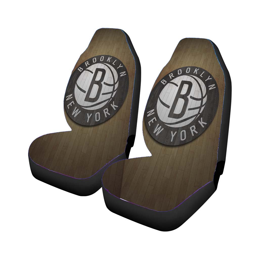 brooklyn nets hardwood Car Seat Covers