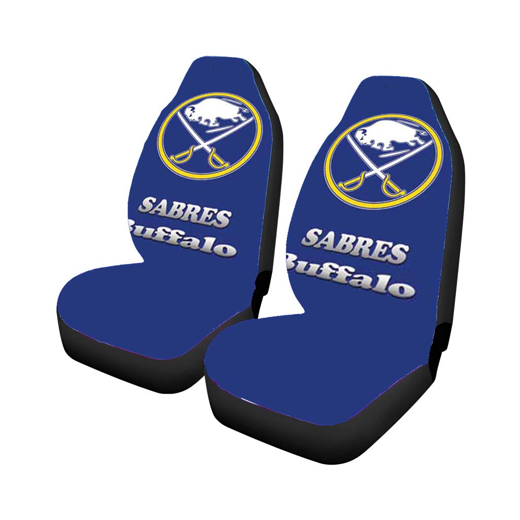 buffalo sabres logo on blue Car Seat Covers