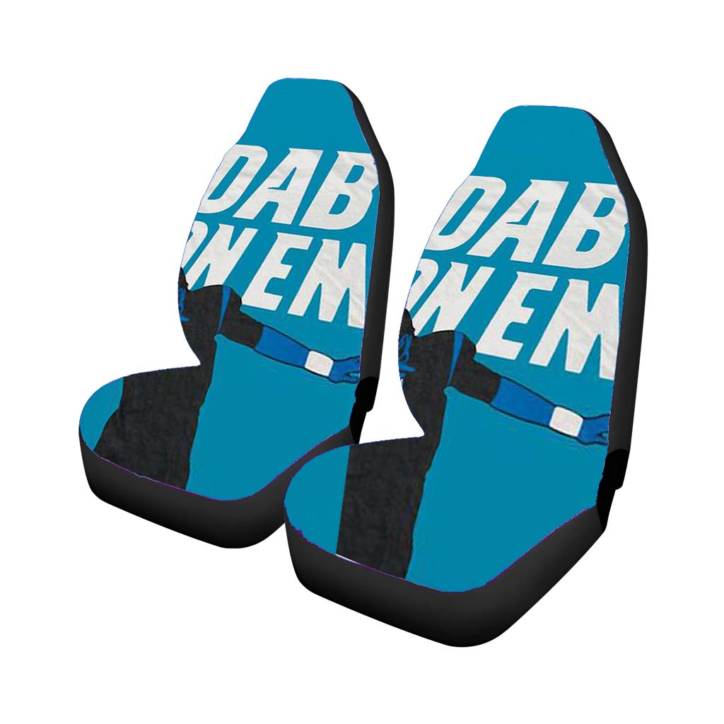 cam newton dab on em Car Seat Covers