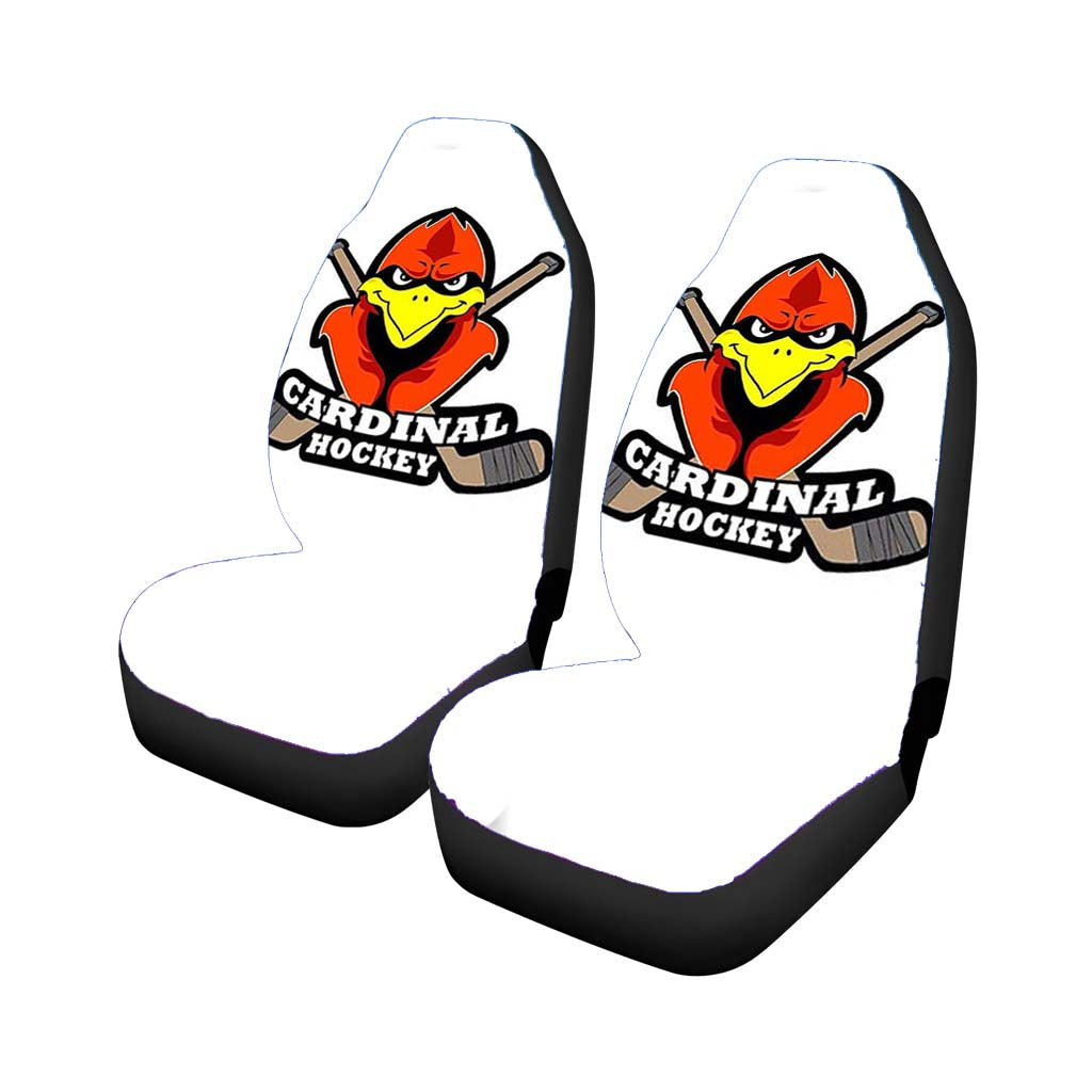 cardinal hockey Car Seat Covers