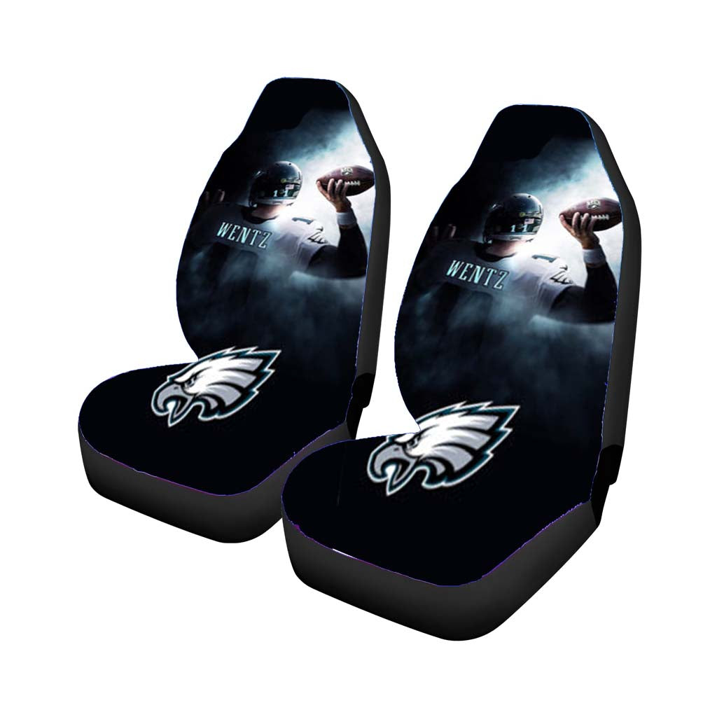 carson wentz philadelphia eagles Car Seat Covers