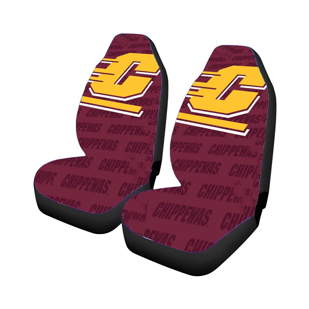 central michigan university Car Seat Covers