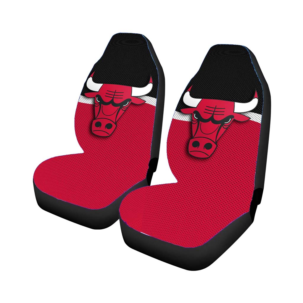 chicago bulls for fans fa Car Seat Covers
