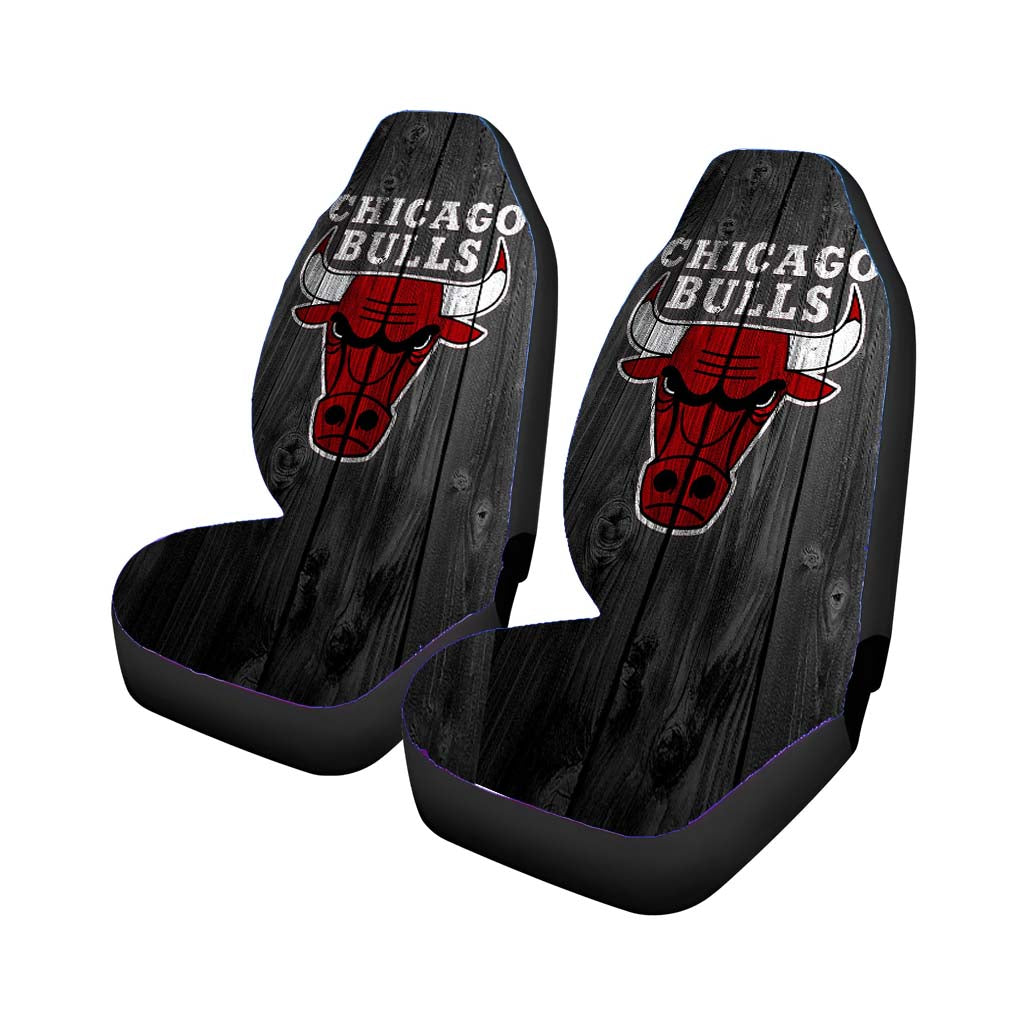 chicago bulls wooden Car Seat Covers