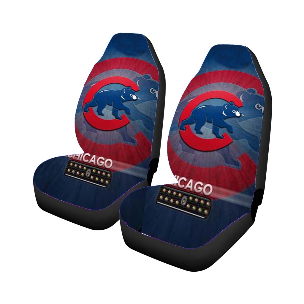 chicago cubs 5 Car Seat Covers