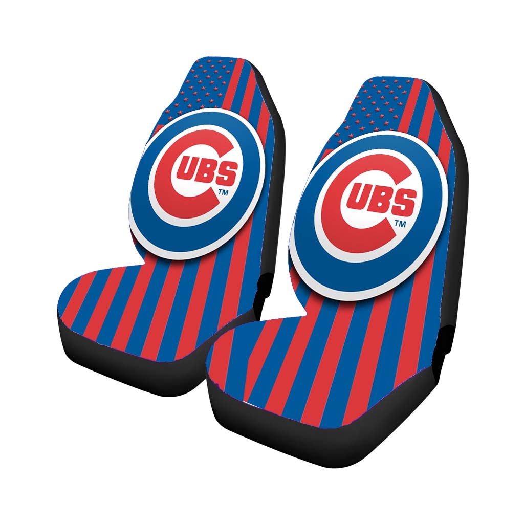 chicago cubs america Car Seat Covers