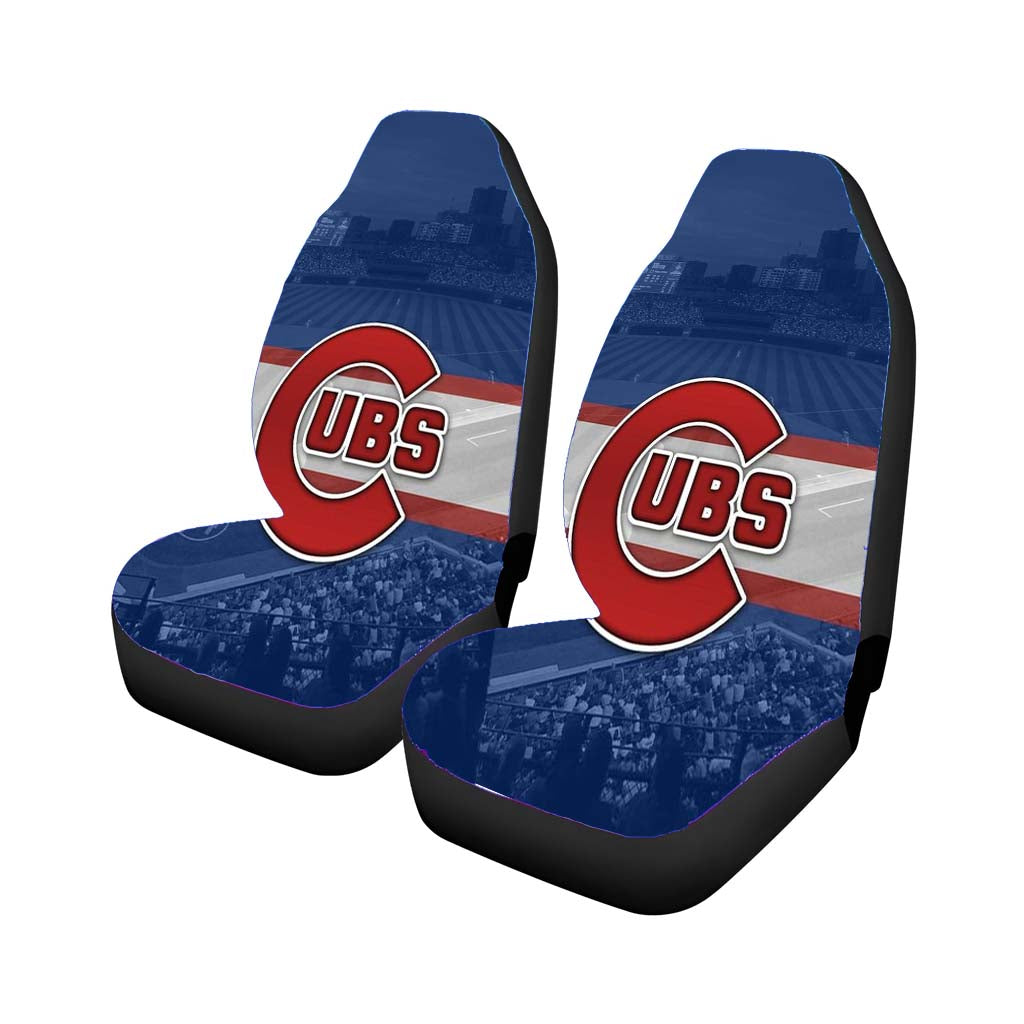 chicago cubs atm Car Seat Covers