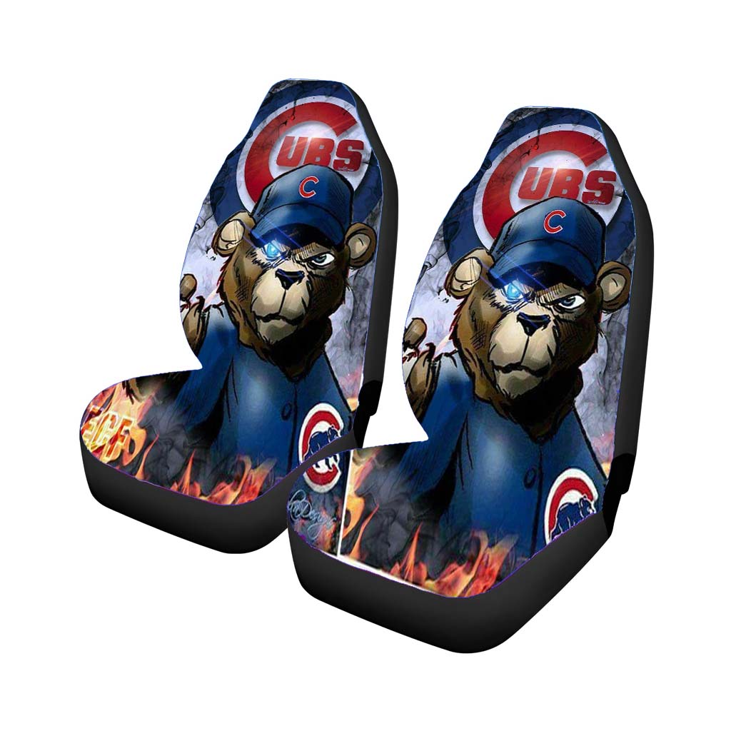 chicago cubs be Car Seat Covers