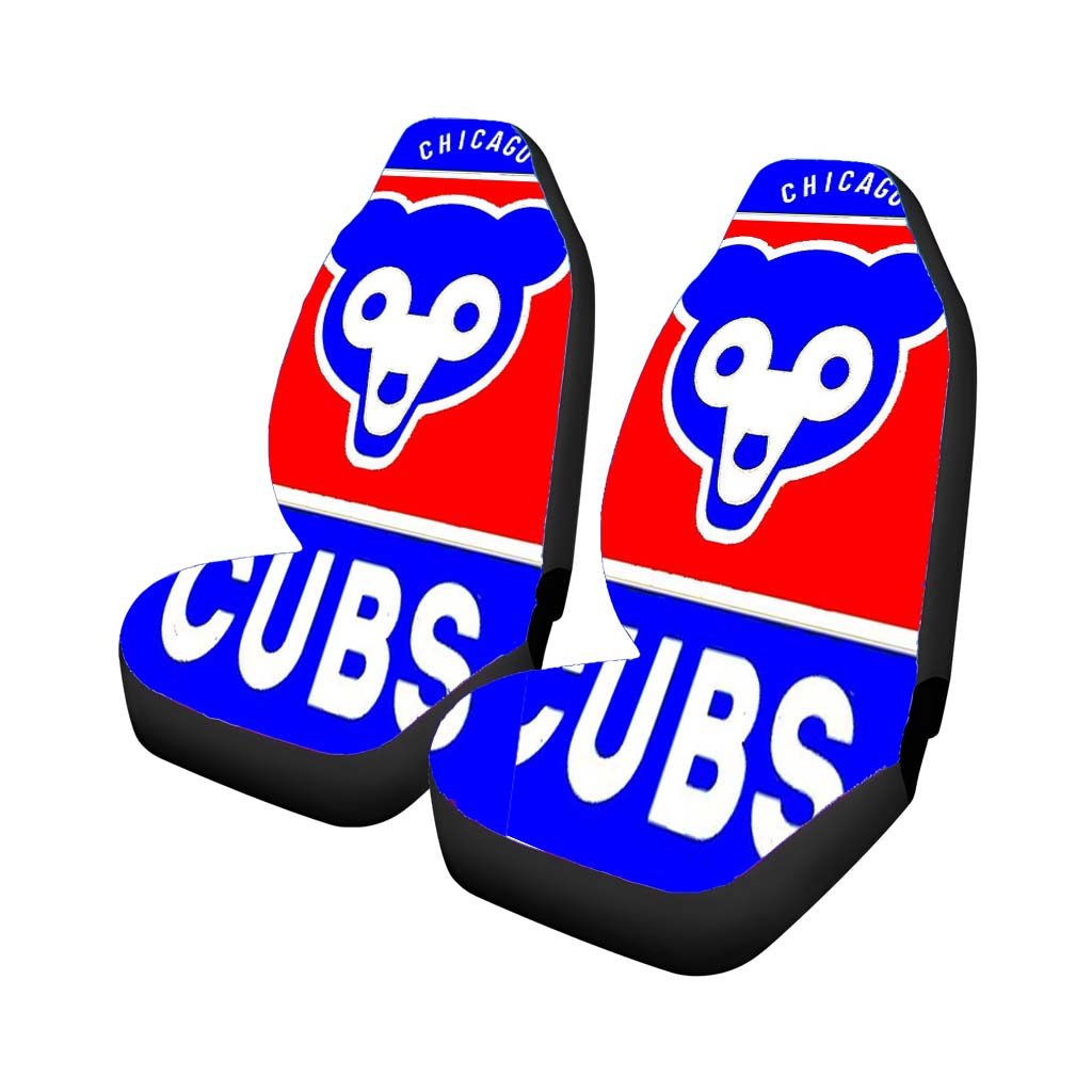chicago cubs bea Car Seat Covers