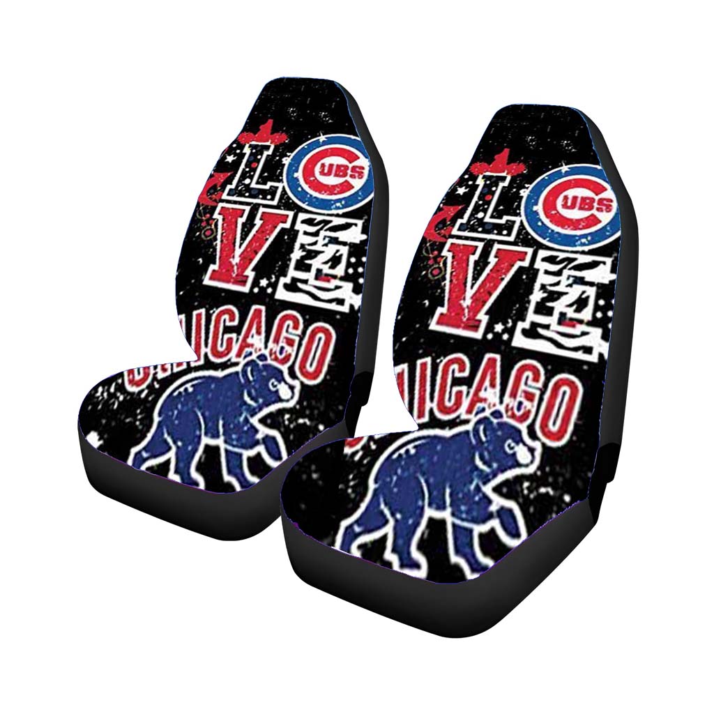chicago cubs love Car Seat Covers