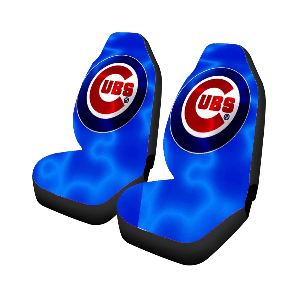 chicago cubs wav Car Seat Covers