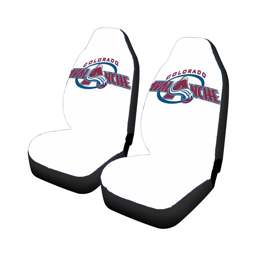 colorado avalanche 2 Car Seat Covers