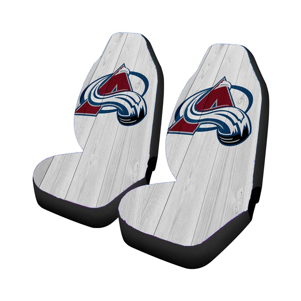 colorado avalanche nhl logo Car Seat Covers