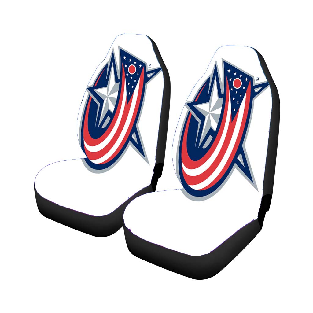 columbus blue jackets hockey1 Car Seat Covers