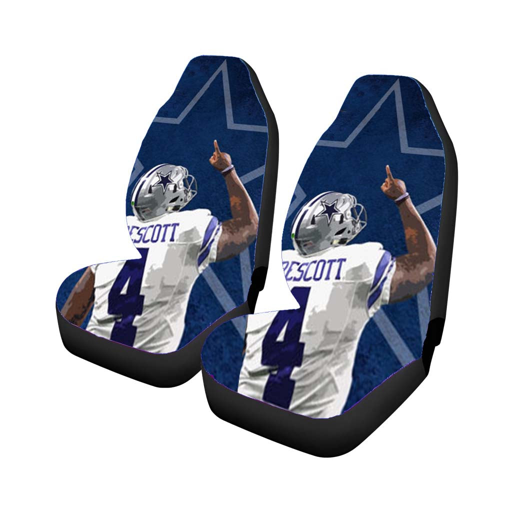 dak prescott dallas cowboys Car Seat Covers