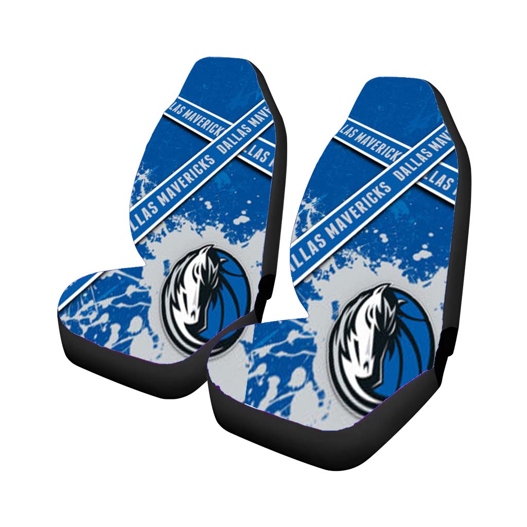dallas mavericks logo Car Seat Covers