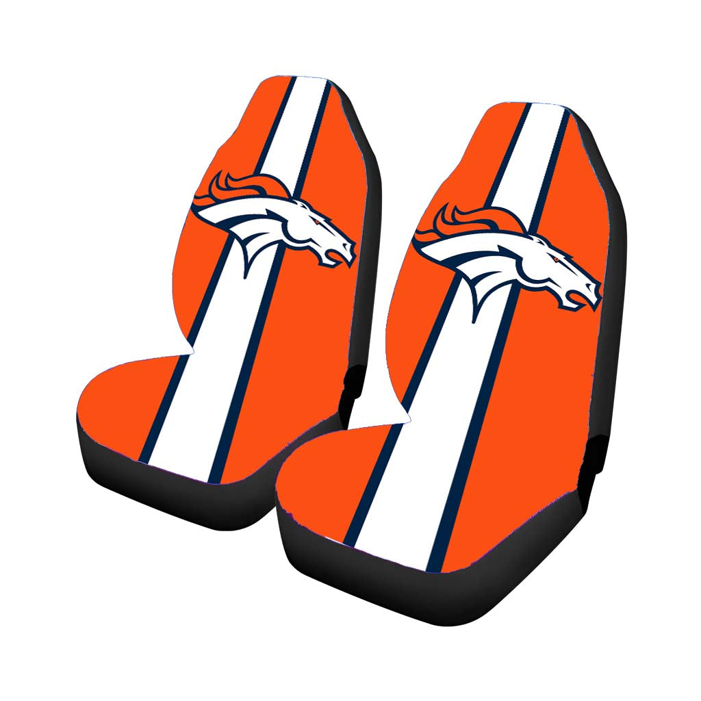 denver broncos logo Car Seat Covers