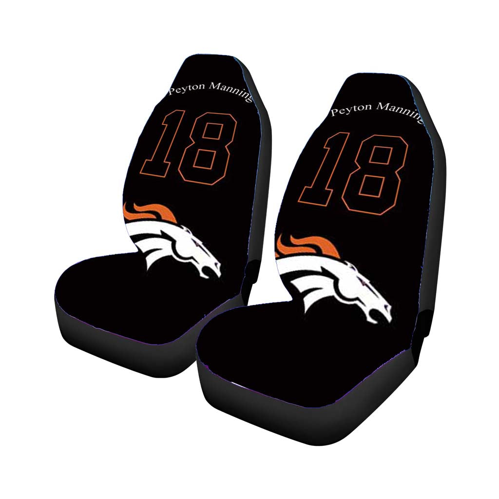 denver broncos p manning Car Seat Covers