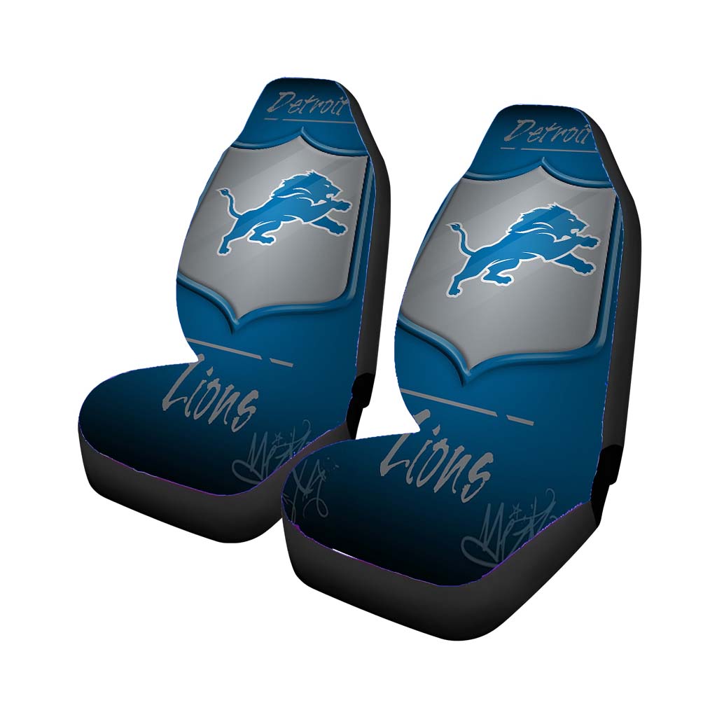 detroit lions, blue, golden tate, matthew stafford, Car Seat Covers