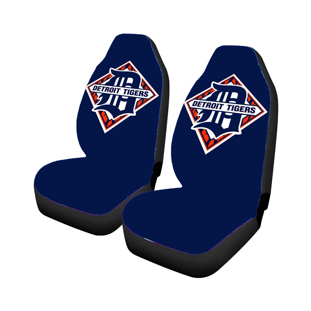 detroit logo Car Seat Covers