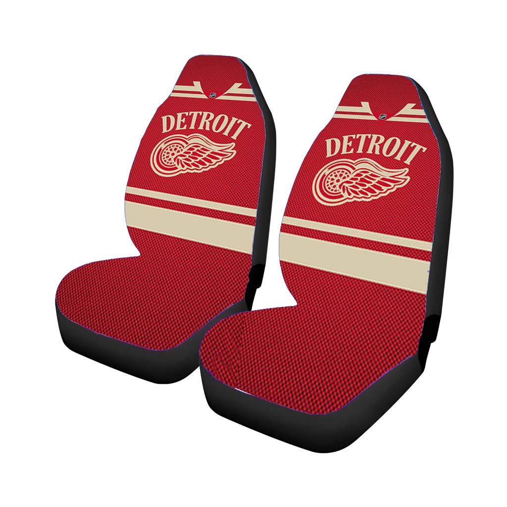detroit usa hockey Car Seat Covers