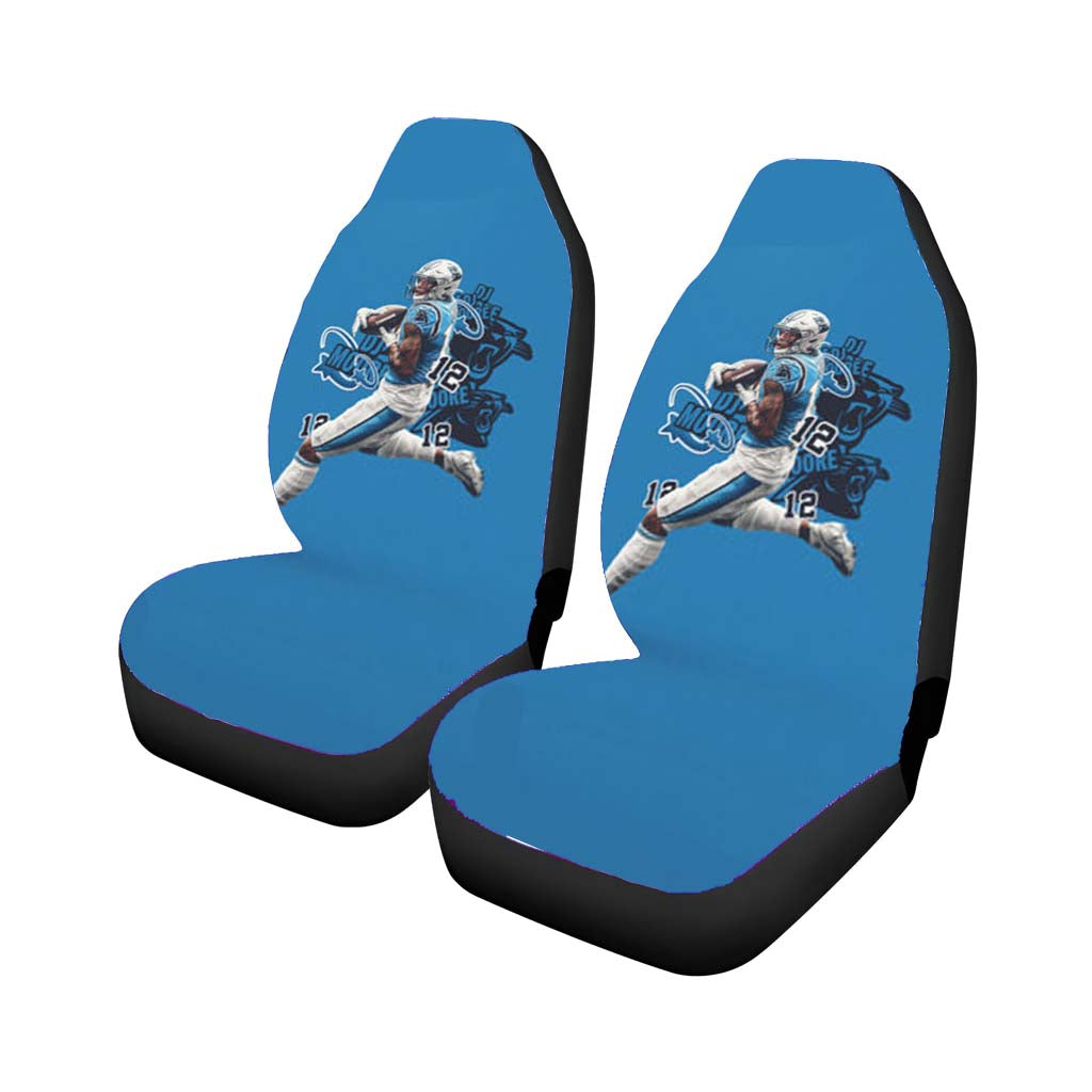 dj moore carolina panthers Car Seat Covers