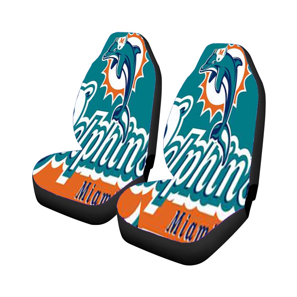 dolphins miami Car Seat Covers