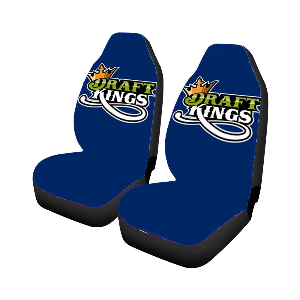 draft king baseball logo blue Car Seat Covers