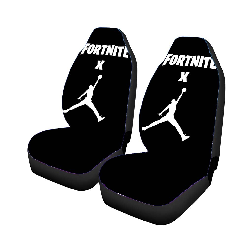 fortnite logo x jump nba Car Seat Covers