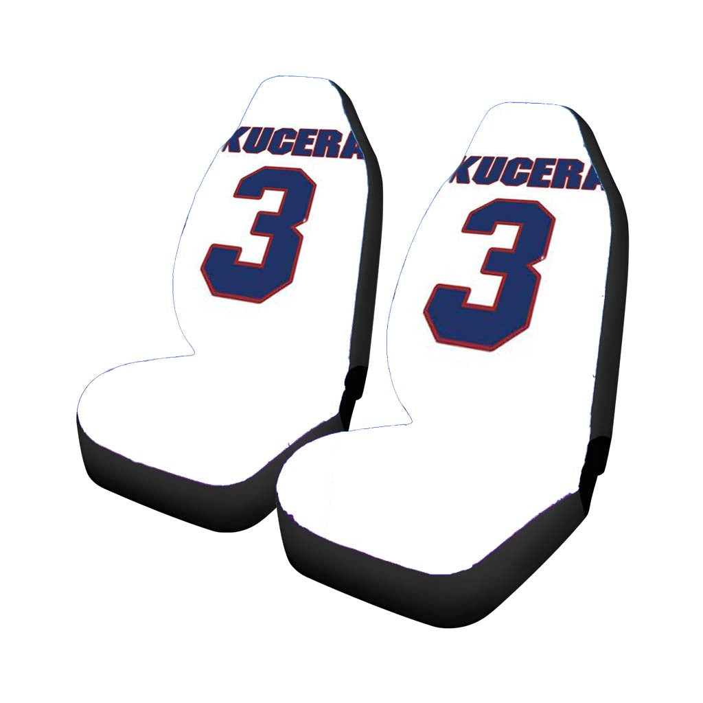 frantisek kucera national hockey Car Seat Covers