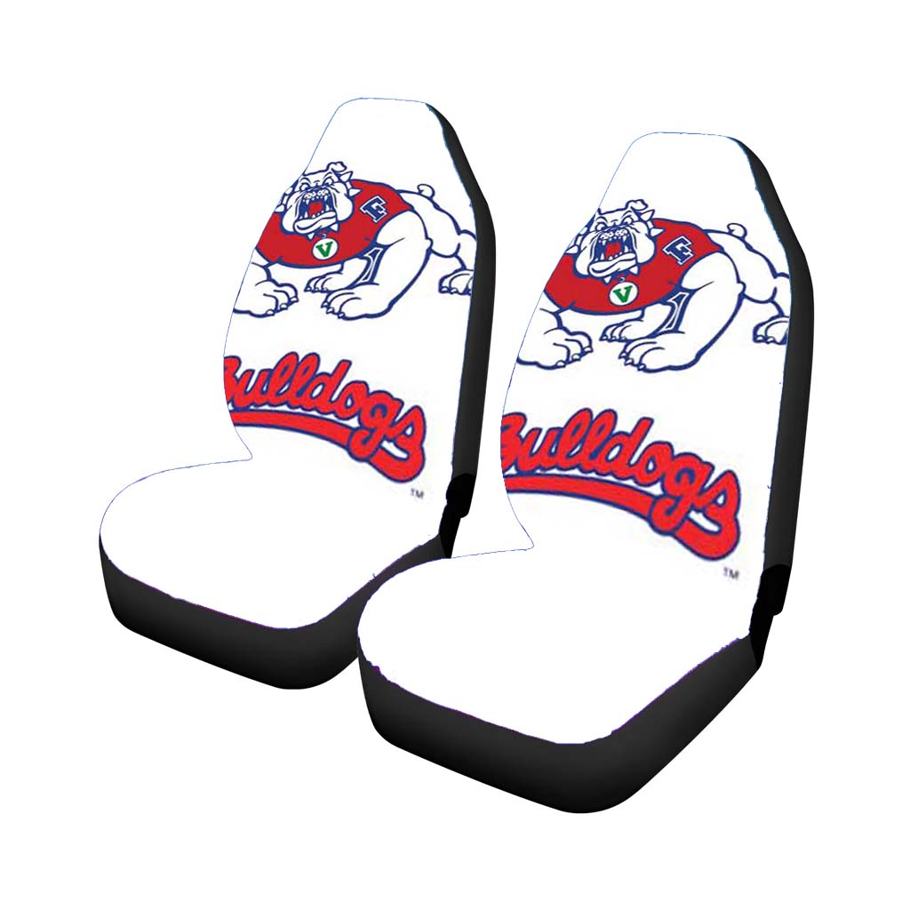 fresno state bulldogs logo Car Seat Covers