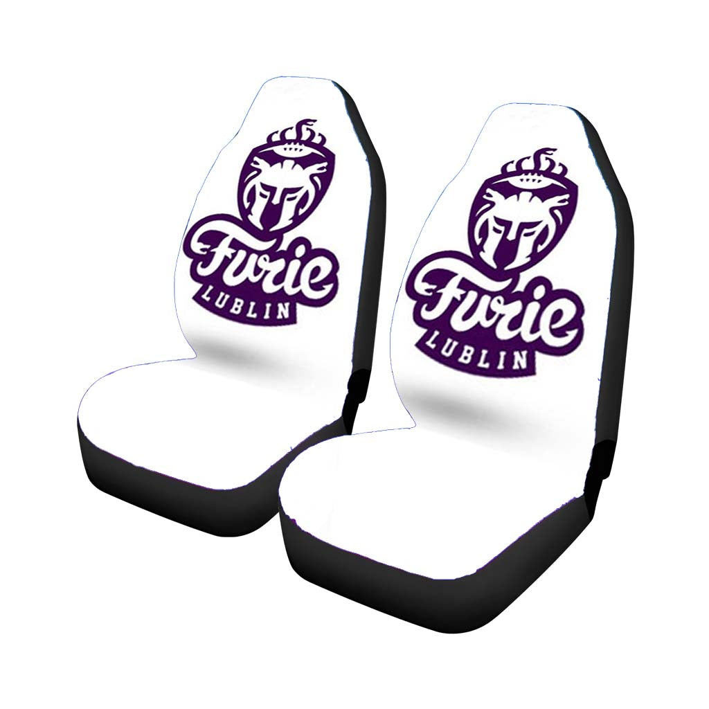 furie lublin logo Car Seat Covers