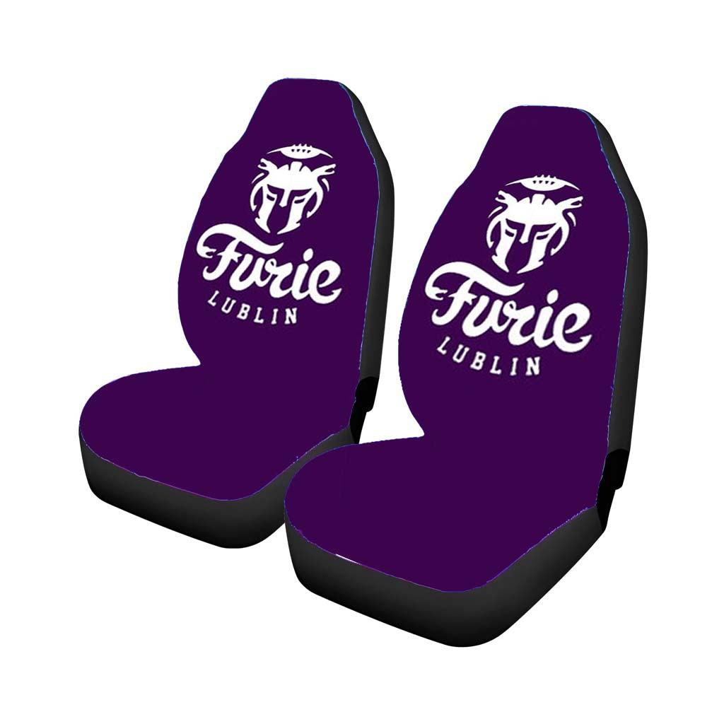furie lublin logo purple Car Seat Covers