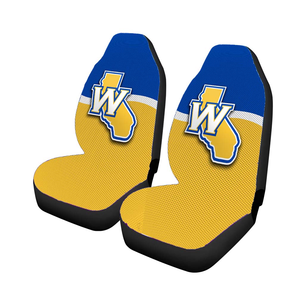 golden state warriors basketball logo Car Seat Covers