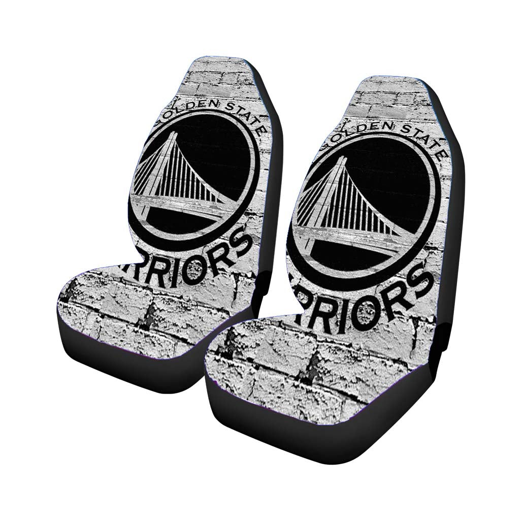 golden state warriors logo Car Seat Covers