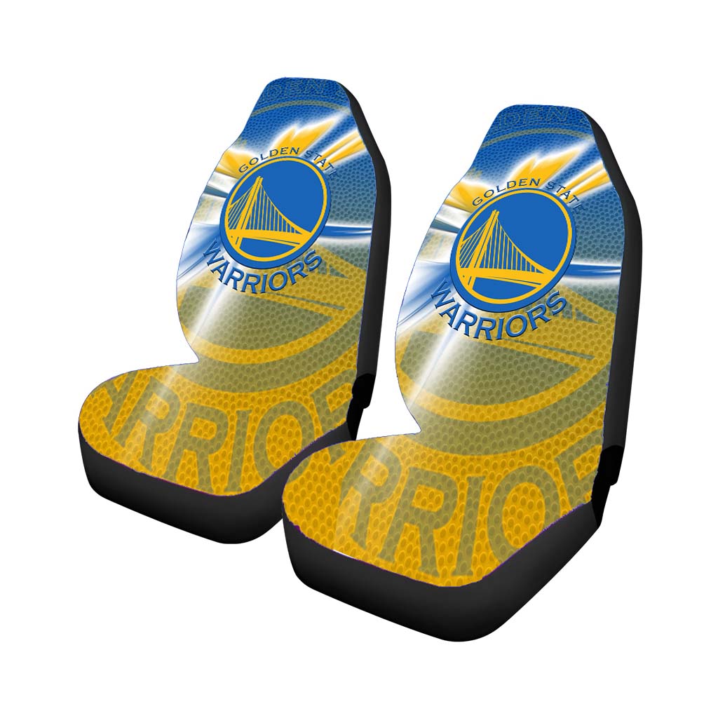 golden state warriors logo 2 Car Seat Covers