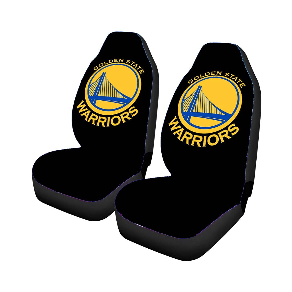 golden state warriors minimalist logo Car Seat Covers